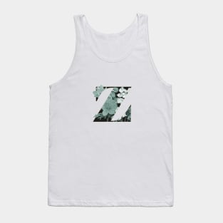 Flower Alphabet Z Tank Top